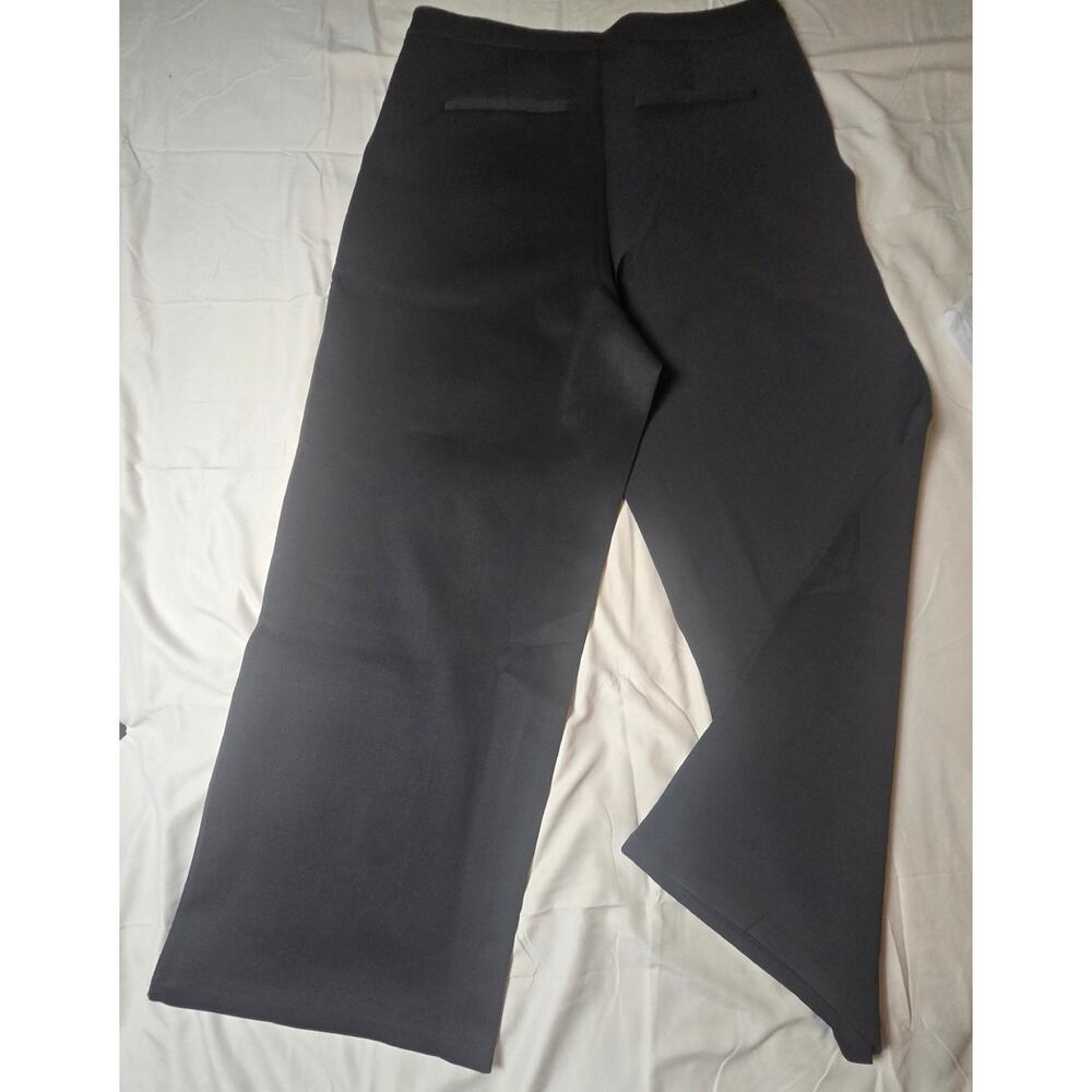 Good American Wide Leg Trousers in Black - Picture 5 of 11